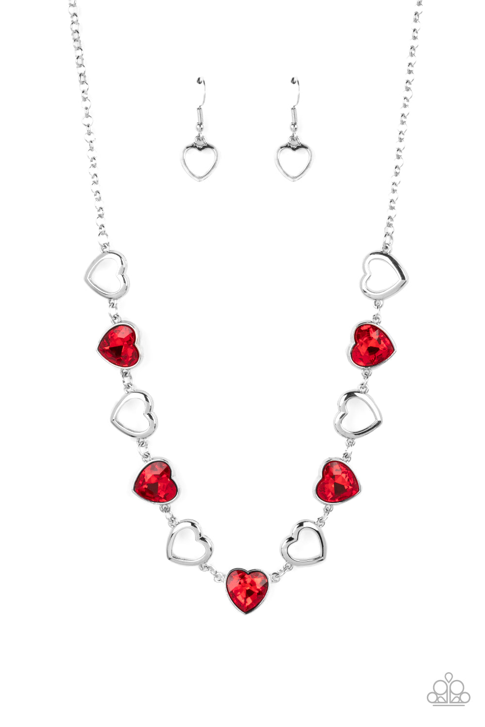 Contemporary Cupid and Sentimental Sweethearts - Red