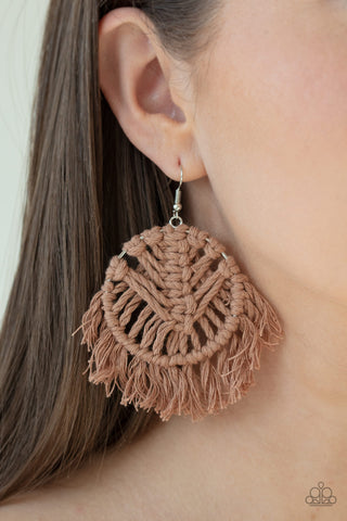 All About Macrame Brown