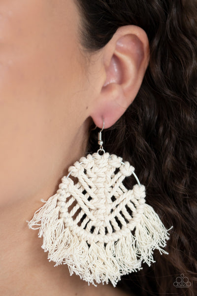 All About Macrame White