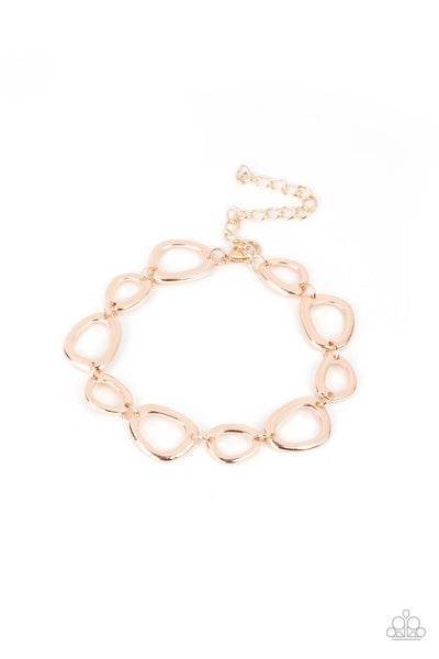 So Mod Rose Gold Necklace and All that Mod Rose Gold Bracelet Set