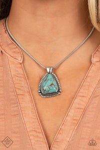 Artisan Adventure Necklace - Blue and Desert Roost Bracelet Blue