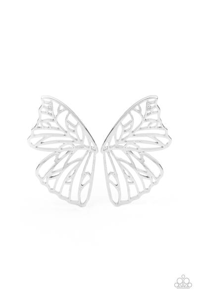 Butterfly Frills - silver