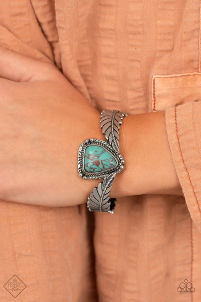 Artisan Adventure Necklace - Blue and Desert Roost Bracelet Blue