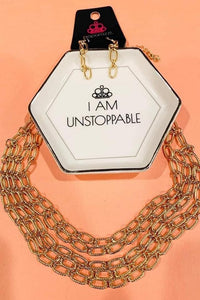 House of Chain Gold Necklace Fashion Fix Exclusive April 2023