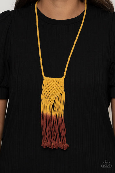 Look at Macramé Now Yellow