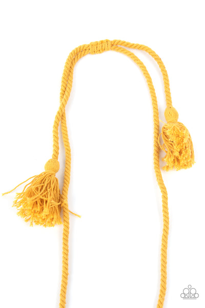 Look at Macramé Now Yellow