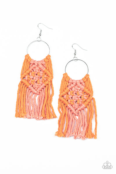 Macrame Rainbow Orange