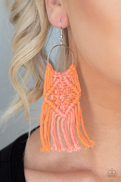 Macrame Rainbow Orange