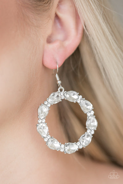 Ring Around The Rhinestones - White