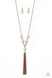 Rural Heiress - Necklace and  Turn Up The Terra -Bracelet copper