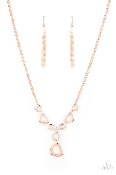 So Mod Rose Gold Necklace and All that Mod Rose Gold Bracelet Set