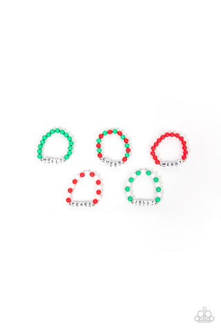 Starlet Shimmer Christmas Wishes Bracelets 5 Pack