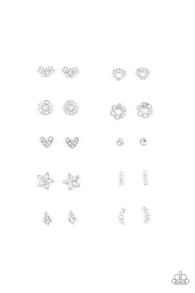 Starlet Shimmer Rhinestone Earring 10 Pack