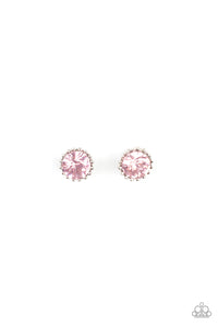 Starlet Shimmer Pink Rhinestone Earring Individual