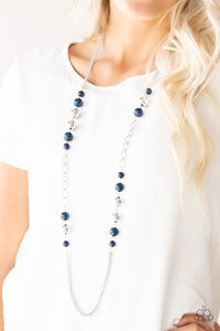 Uptown Talker Necklace and All Dressed Uptown Bracelet Blue