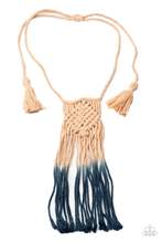 Look at Macramé Now Blue