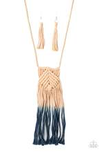 Look at Macramé Now Blue