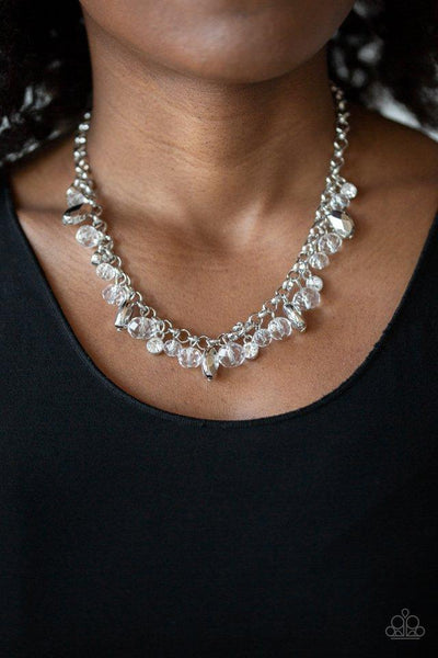 Downstage Dazzle Necklace Clear