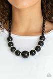 SOHO SOCIALITE BLACK NECKLACE